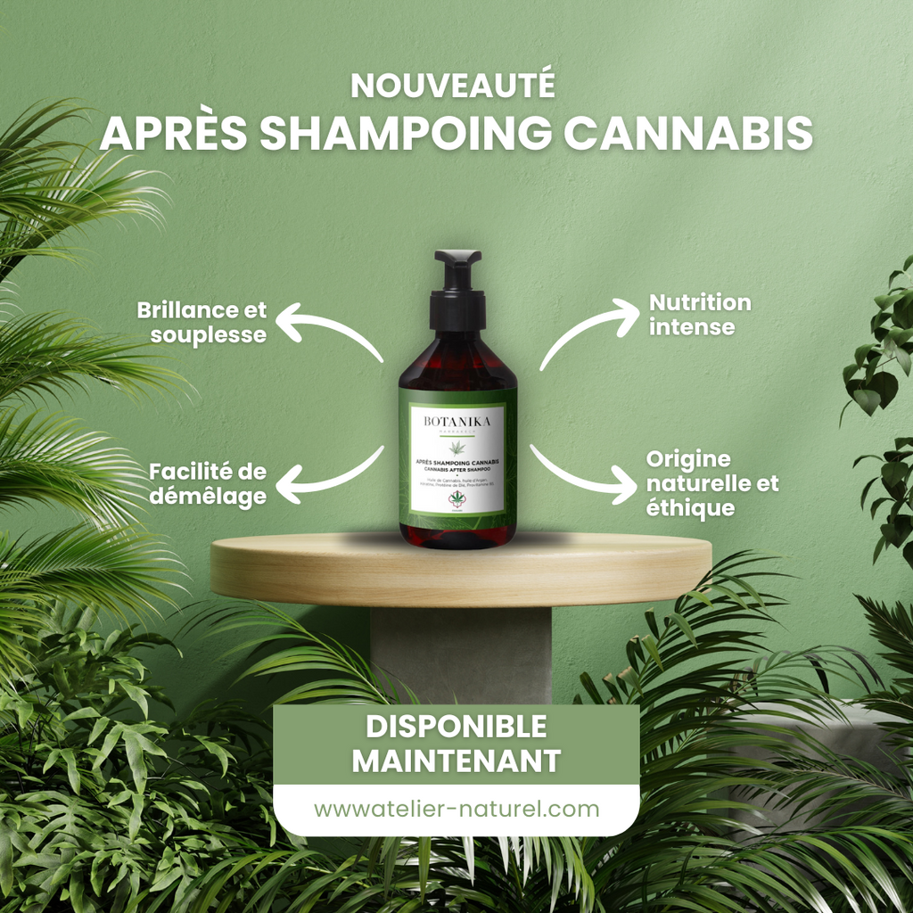 Après-Shampoing Nourrissant - Cosmetique Cbd WAZY - vue 2