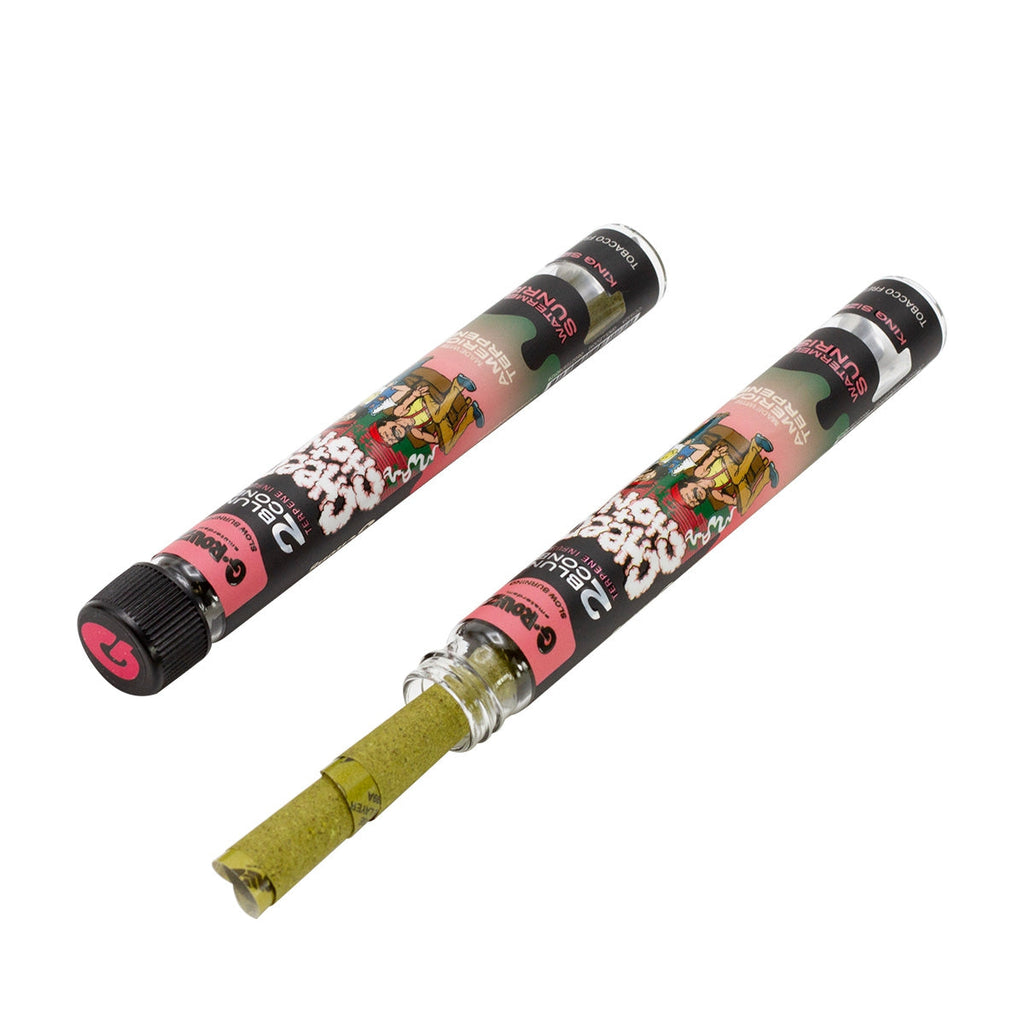 Cheech & Chong Watermelon Sunrise, blunt pré-roulé cannabis WAZY