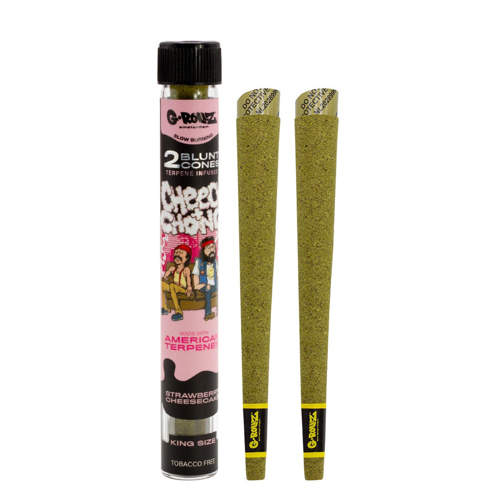 Cheech & Chong(TM) Terpene Infused Blunt Cones 'Strawberry Cheesecake' - Blunt Cones WAZY - vue 2