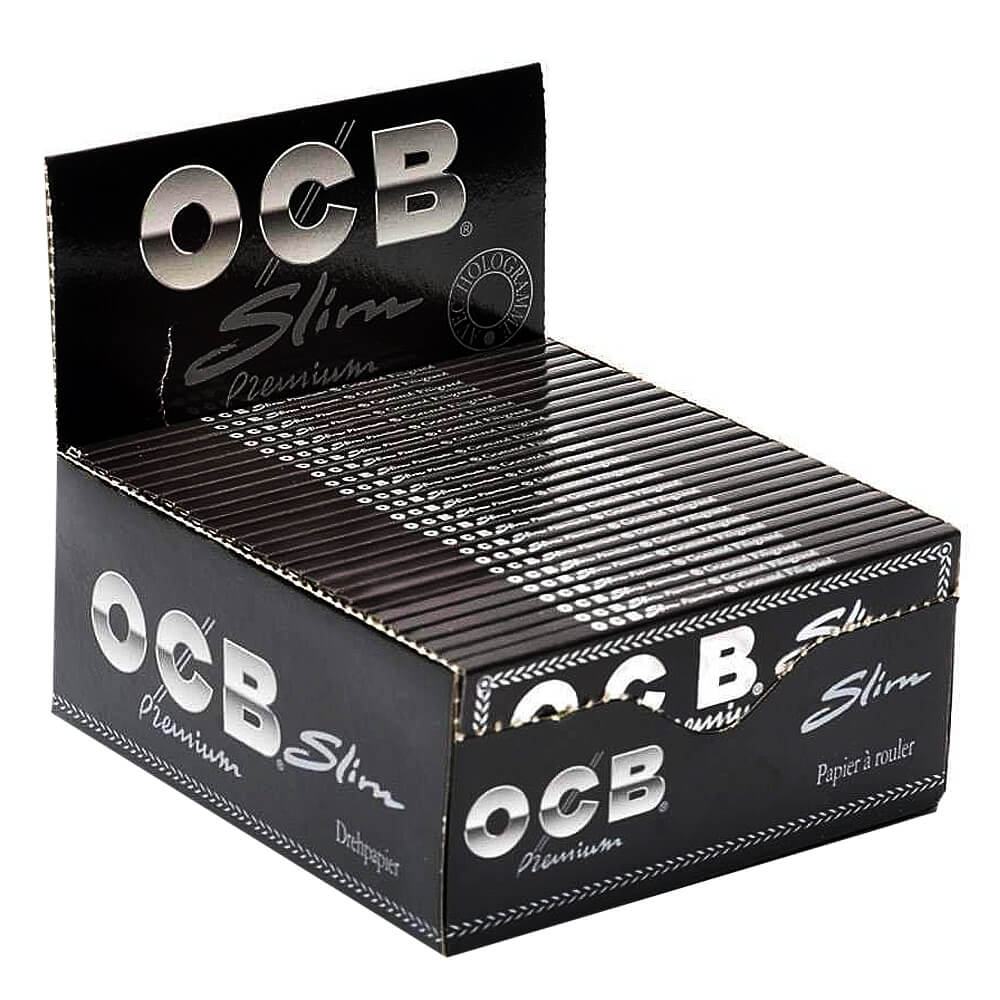OCB Slim, feuilles à rouler cannabis WAZY
