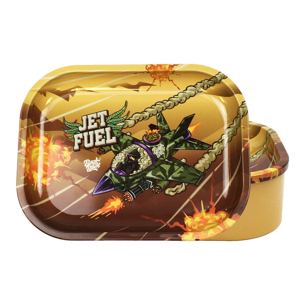 Best Buds Jet Fuel, boîte métallique rangement cannabis WAZY
