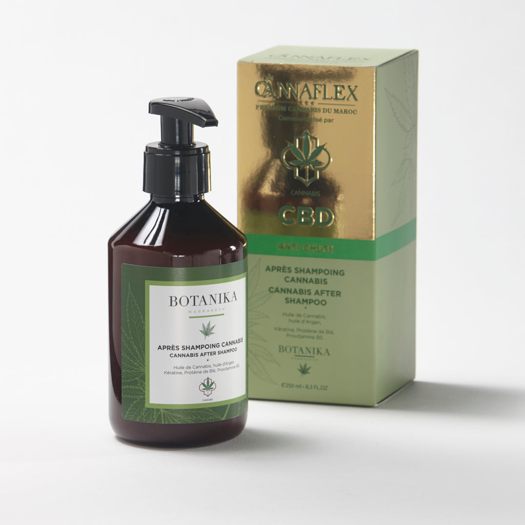 Après-Shampoing Nourrissant au CBD WAZY, cosmétique naturel premium