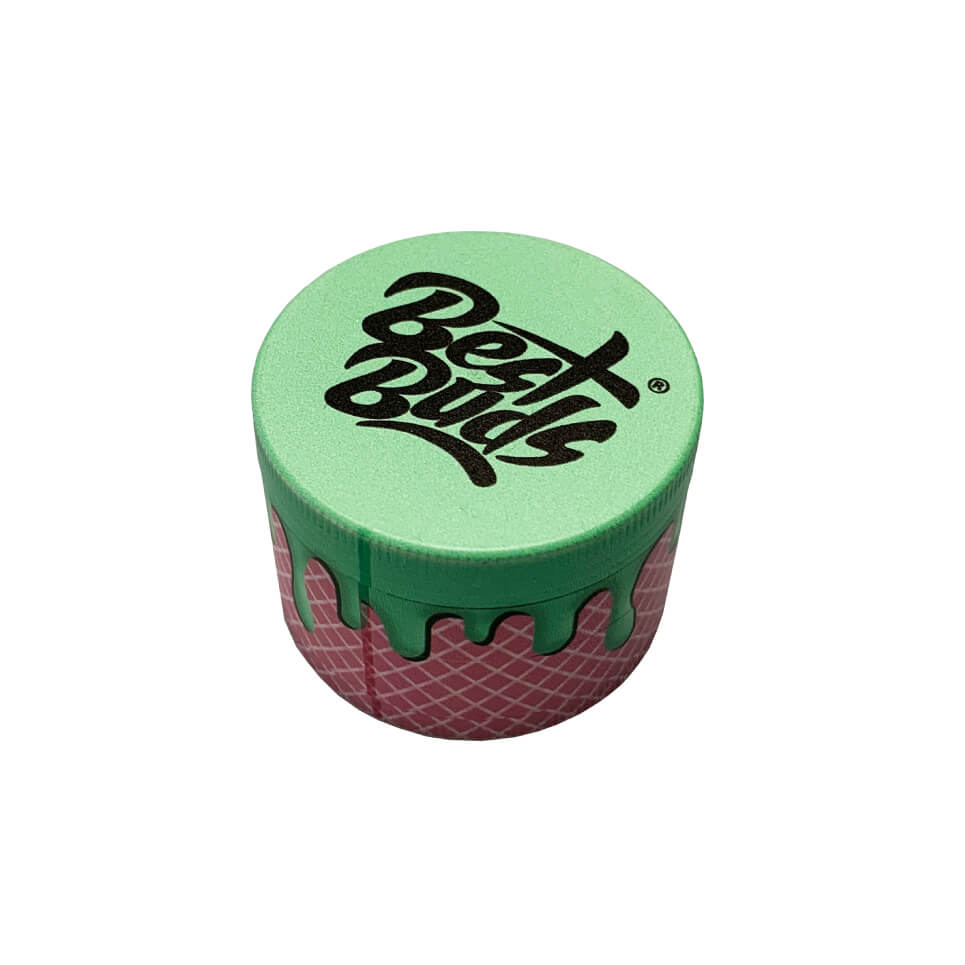 Grinder Gelato Pistache Mûre grinder cannabis premium WAZY