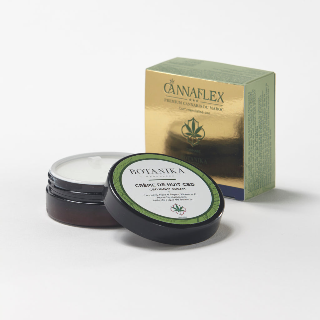 Crème de Nuit Réparatrice - Cosmetique Cbd WAZY - vue 2