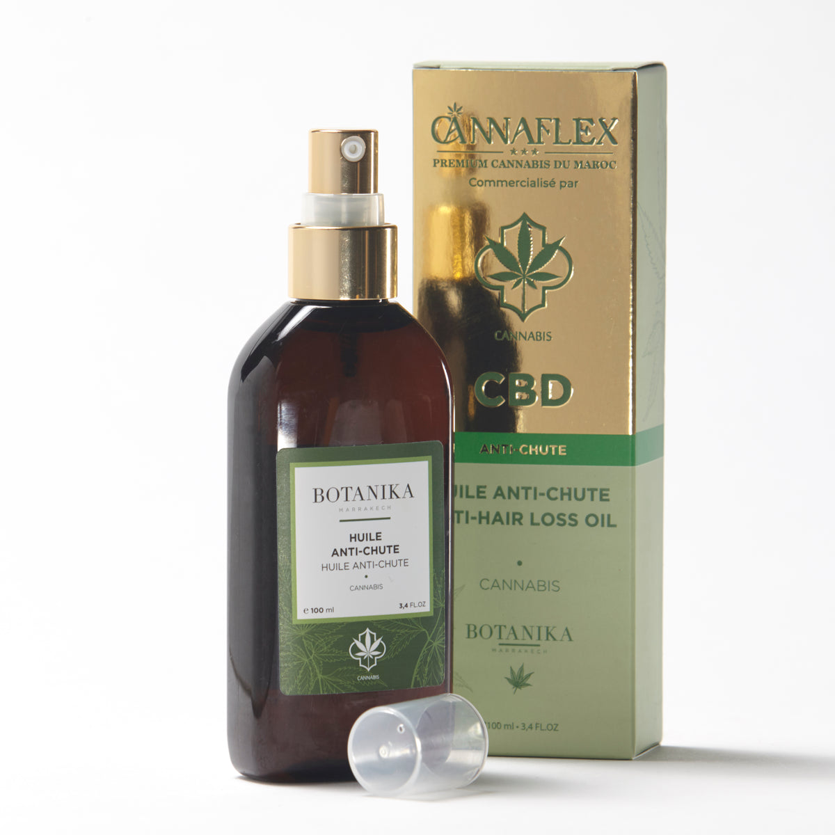 Huile antichute - Cosmetique Cbd WAZY - vue 2