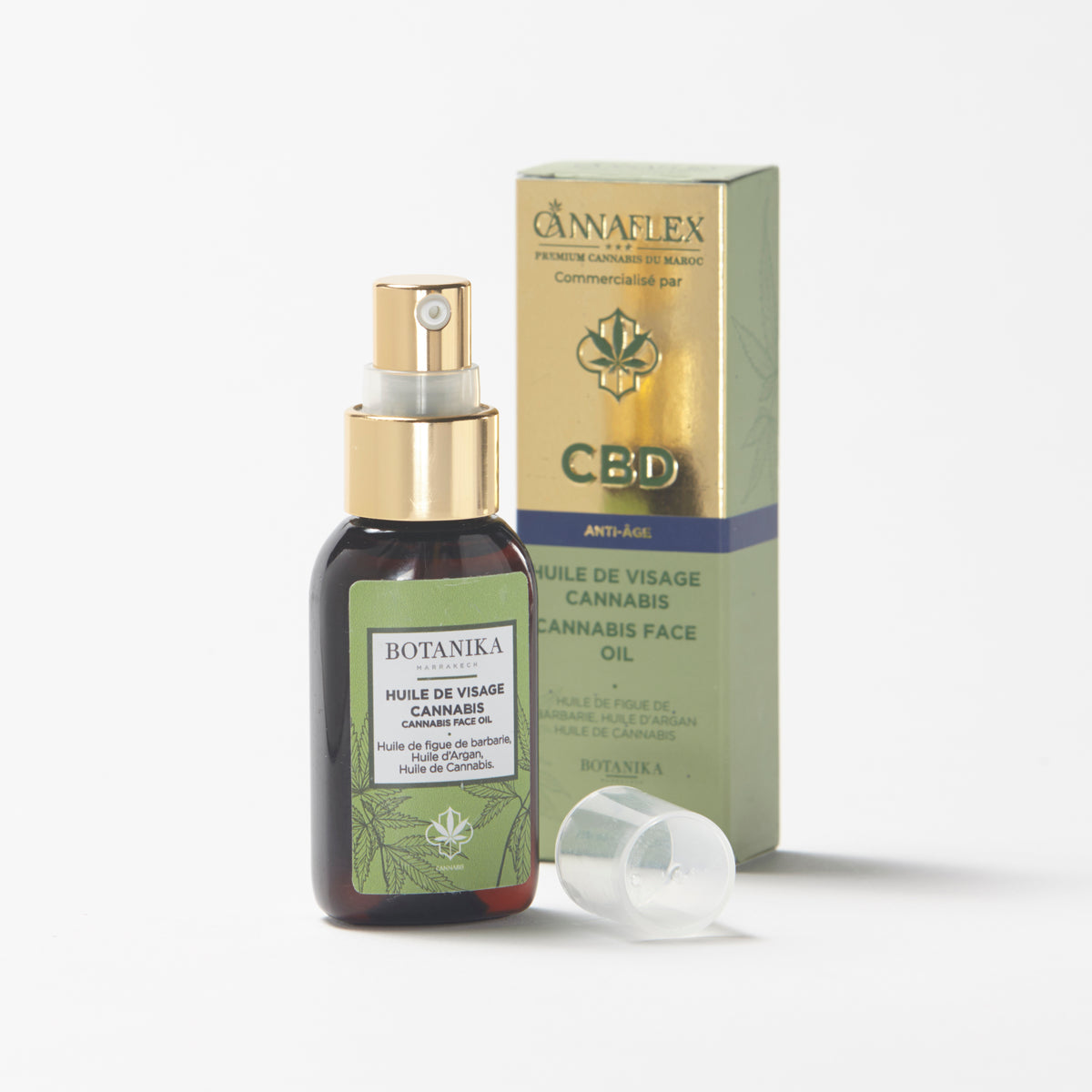 Huile de Visage - Cosmetique Cbd WAZY - vue 2