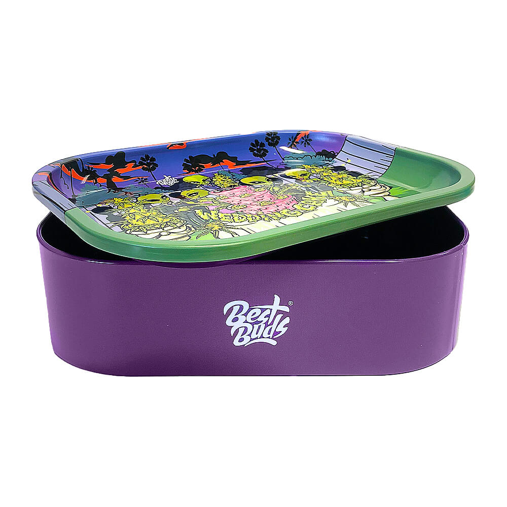 Best Buds - "Wedding Cake" Boîte Métallique Rangement - Boite Rangement WAZY - vue 3
