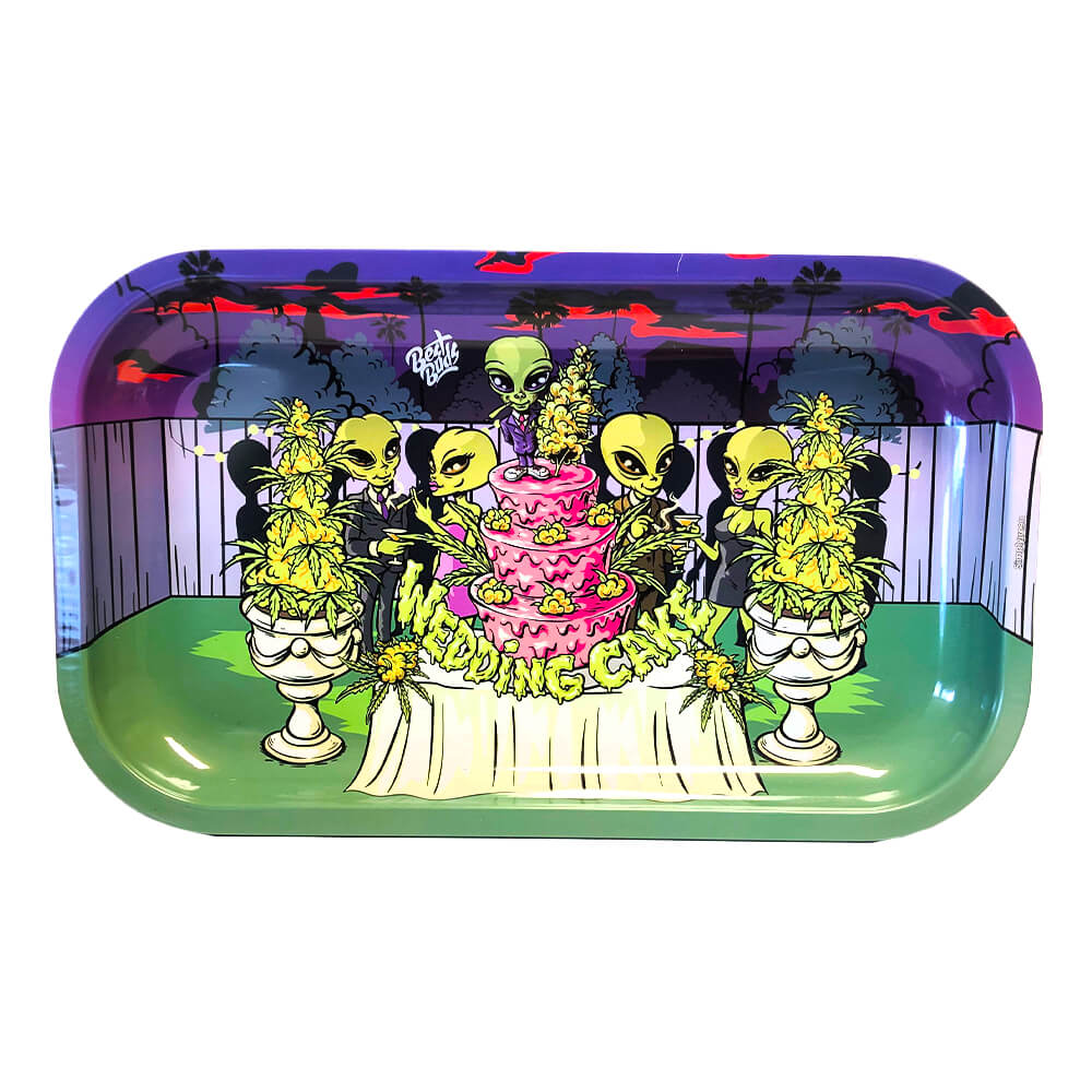 Wedding Cake Plateau à Rouler, plateau à rouler cannabis premium WAZY