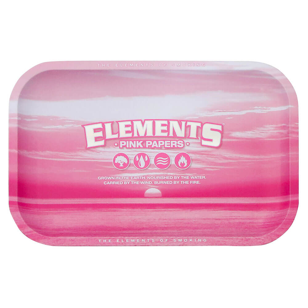 Elements Rosa, plateau à rouler cannabis premium WAZY